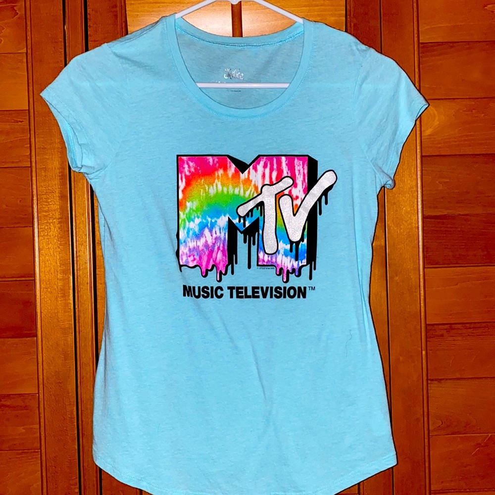 Justice MTV shirt size 14/16